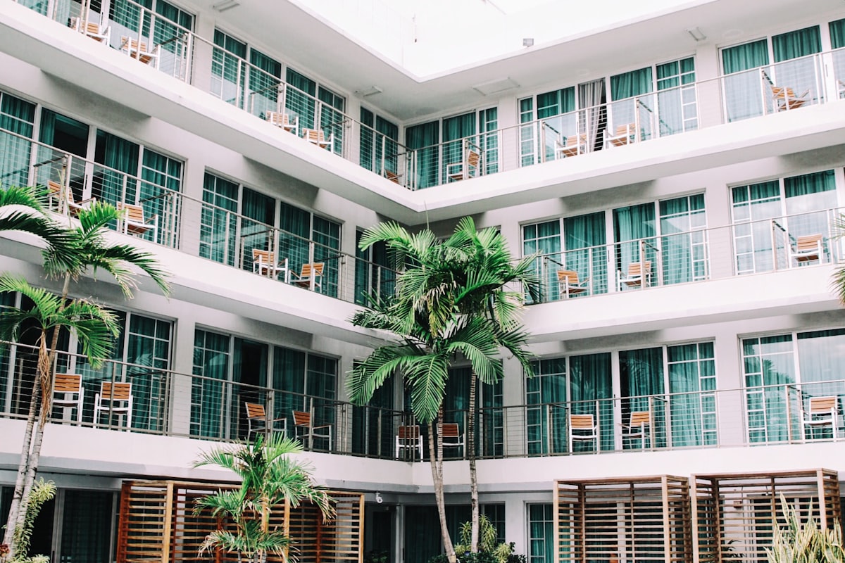 Modern hotel architecture